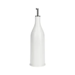 Aceitera cilíndrica de porcelana Menage La Porcellana Bianca