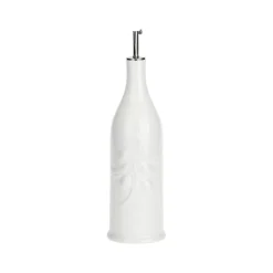 Aceitera cilíndrica de porcelana Menage La Porcellana Bianca