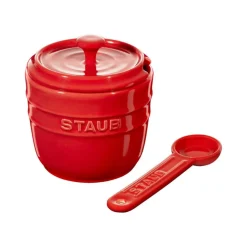 Azucarero cerámico con cuchara Staub