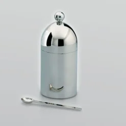 Azucarero con cucharita de acero inoxidable Aldo Rosi Alessi
