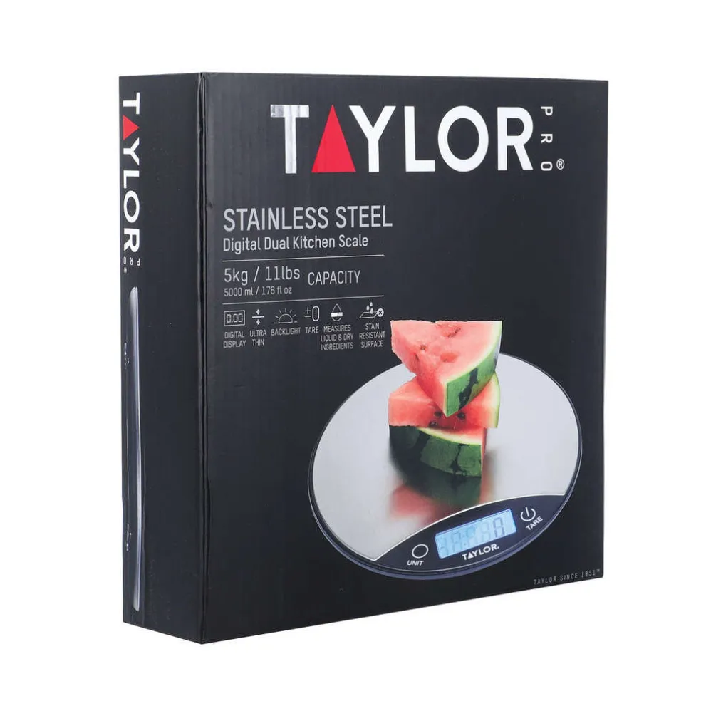 Balanza de cocina 5kg Taylor