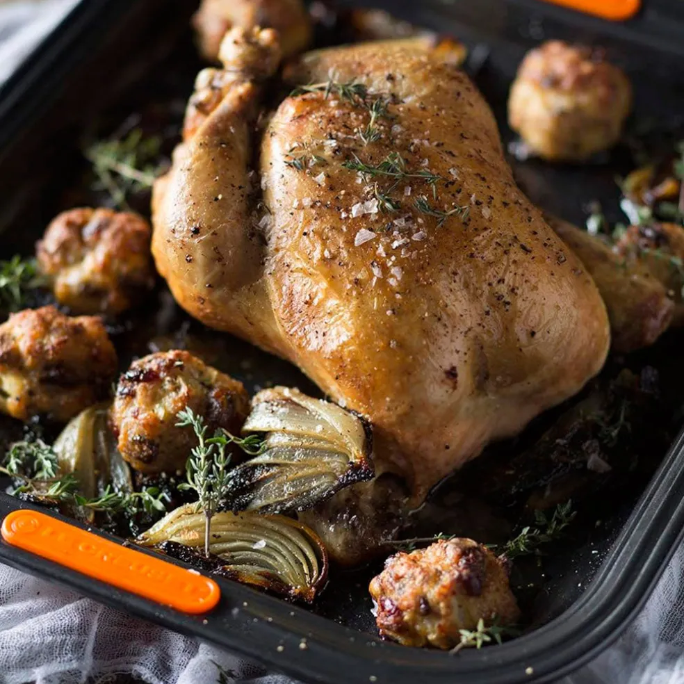 Bandeja antiadherente alta para horno Le Creuset