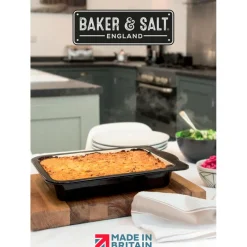 Bandeja antiadherente con rejilla para asar 36 y 41 cm Baker & Salt®
