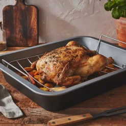 Bandeja antiadherente con rejilla para asar 36 y 41 cm Baker & Salt®
