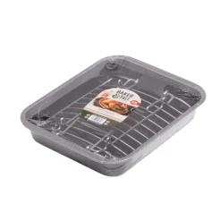 Bandeja antiadherente con rejilla para asar 36 y 41 cm Baker & Salt®