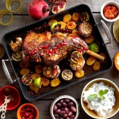 Bandeja asadora antiadherente Le Creuset (fuego y horno)