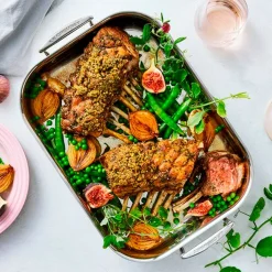 Bandeja asadora de acero inoxidable Le Creuset