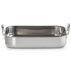 Bandeja asadora de acero inoxidable Le Creuset