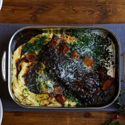 Bandeja asadora de acero inoxidable Le Creuset