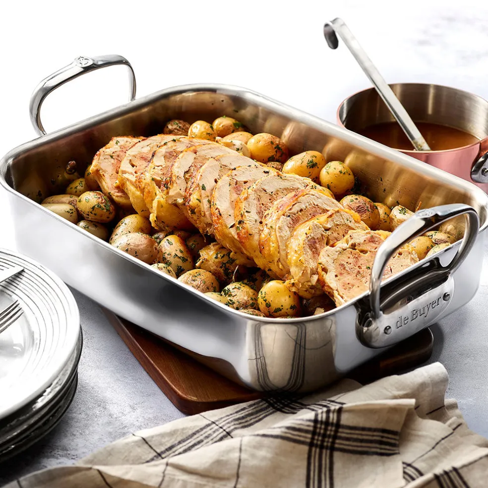 Bandeja asadora de acero inoxidable Affinity De Buyer