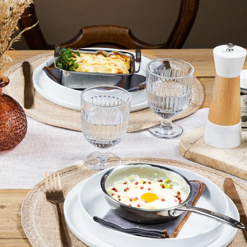 Bandeja de acero inoxidable mini 3-Ply Cristel