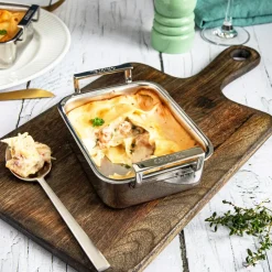 Bandeja de acero inoxidable mini 3-Ply Cristel
