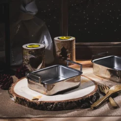 Bandeja de acero inoxidable mini 3-Ply Cristel