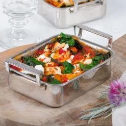 Bandeja de acero inoxidable mini 3-Ply Cristel