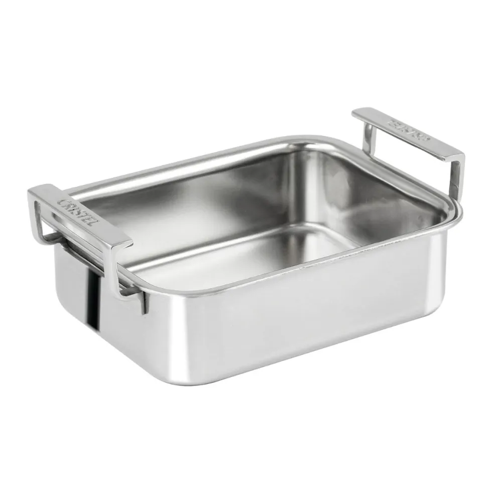 Bandeja de acero inoxidable mini 3-Ply Cristel