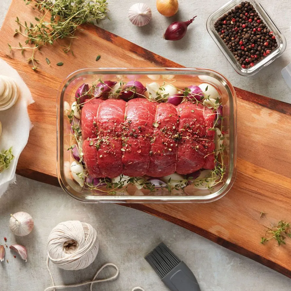 Bandeja de cristal para horno Lock&Lock
