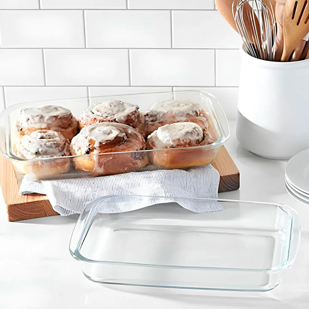 Bandeja de cristal para horno Lock&Lock