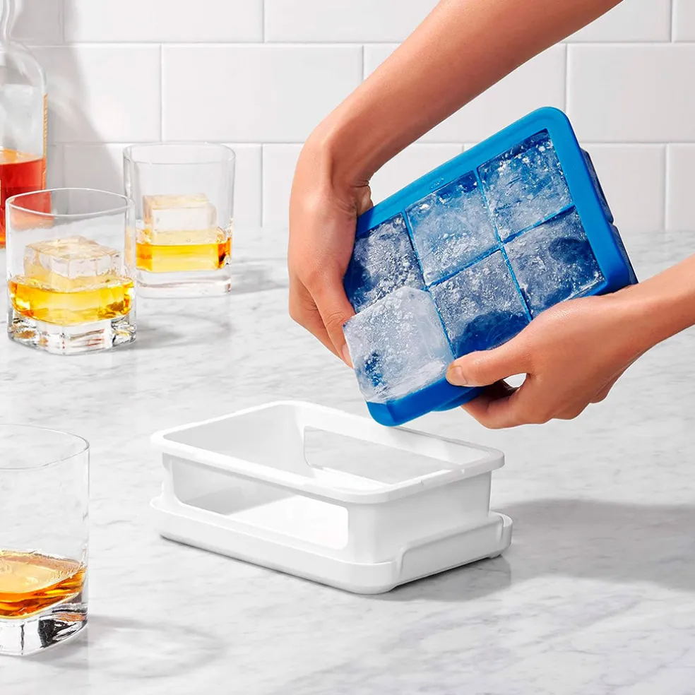 Bandeja de hielo para cubitos grandes OXO