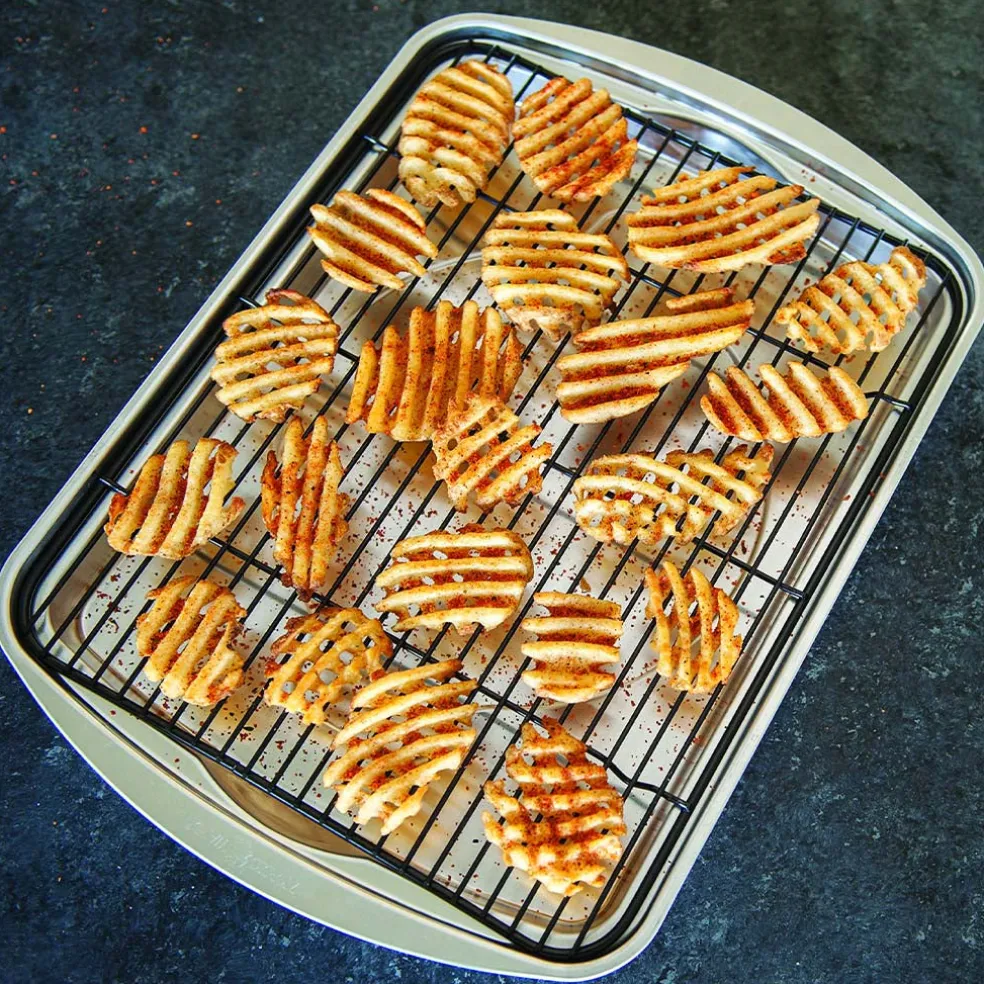 Bandeja para horno con rejilla Naturals® Collection de Nordic Ware