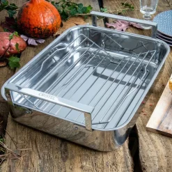 Bandeja para horno de acero inoxidable 3-Ply Cristel