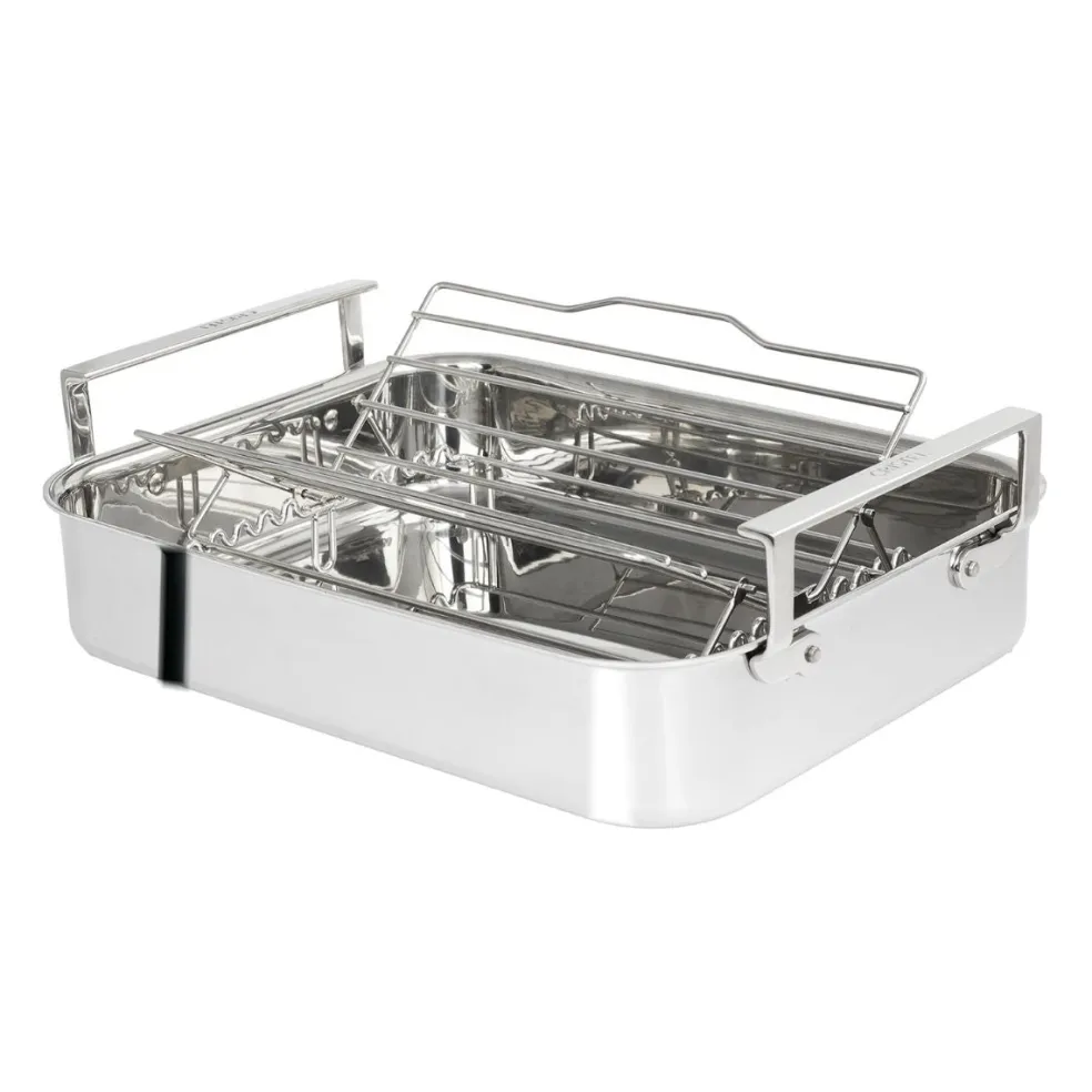 Bandeja para horno de acero inoxidable 3-Ply Cristel