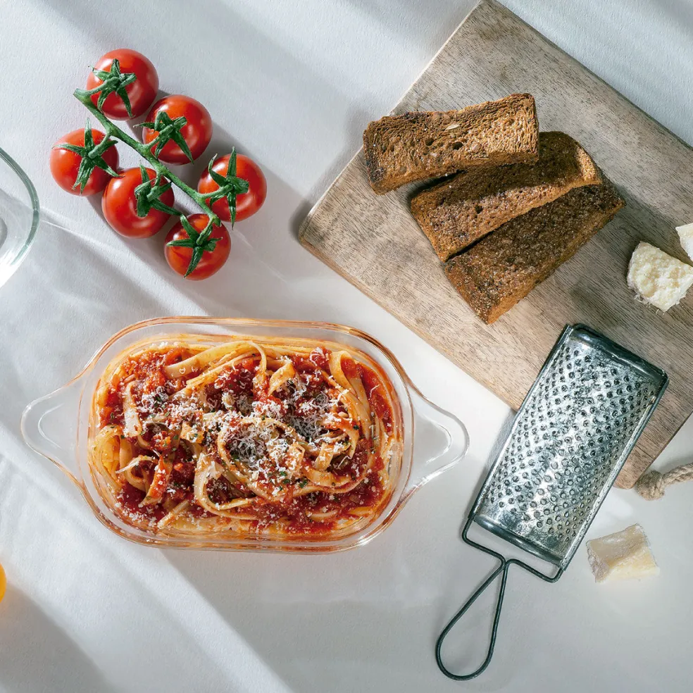 Bandeja para horno de cristal con asas Lock&Lock
