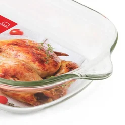 Bandeja para horno de cristal con asas Lock&Lock