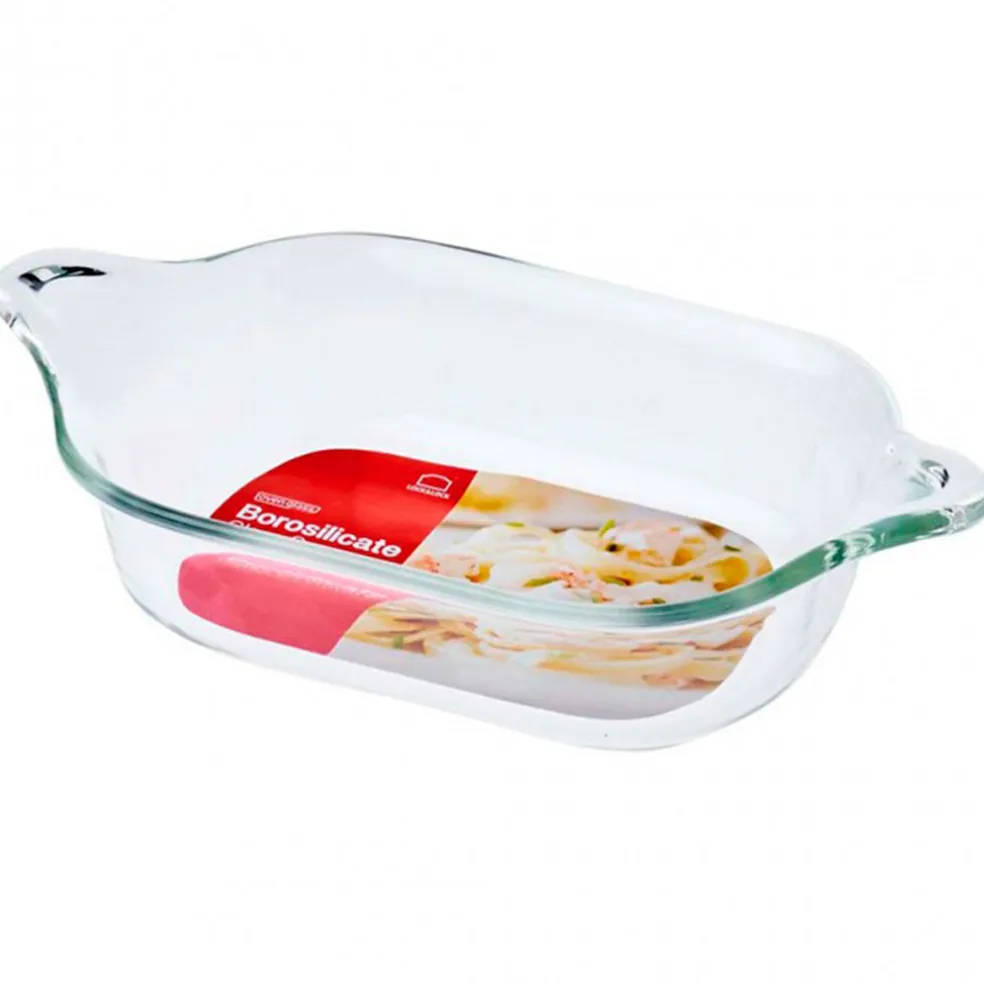 Bandeja para horno de cristal con asas Lock&Lock