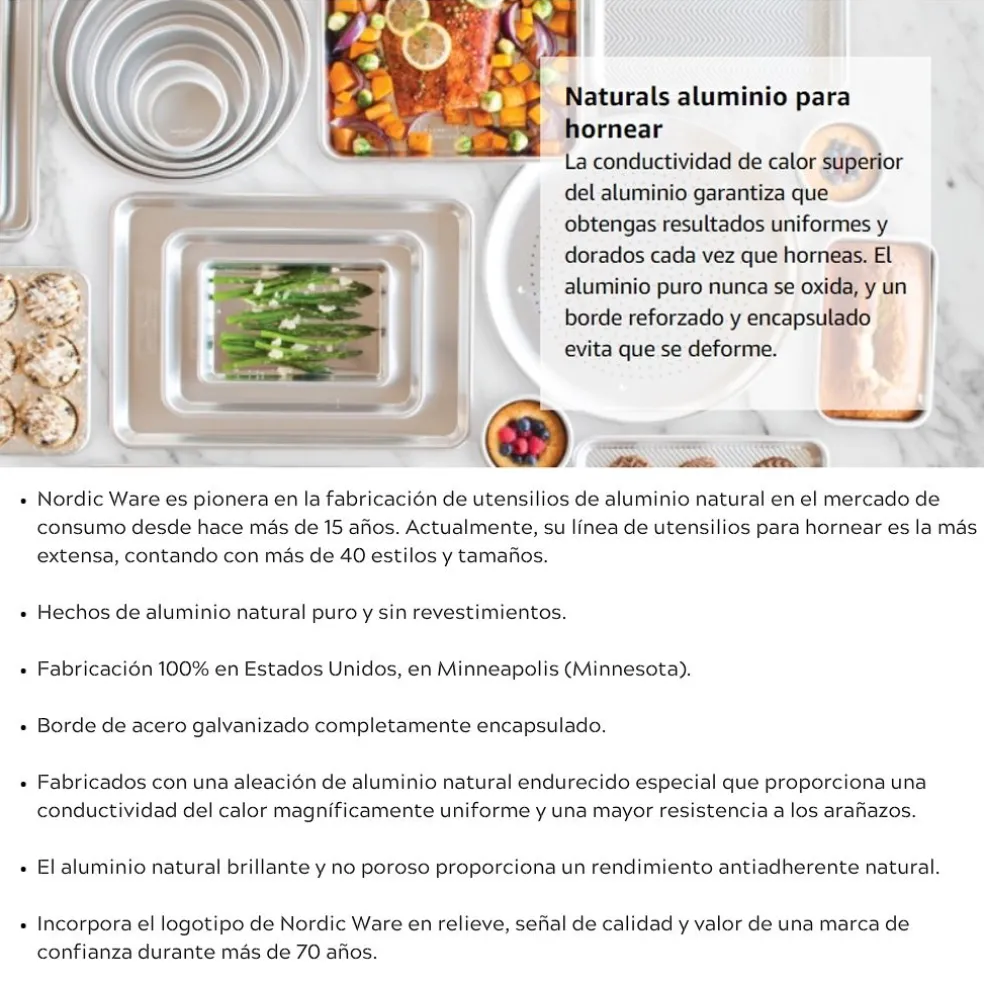 Bandeja para pizza Naturals® de Nordic Ware