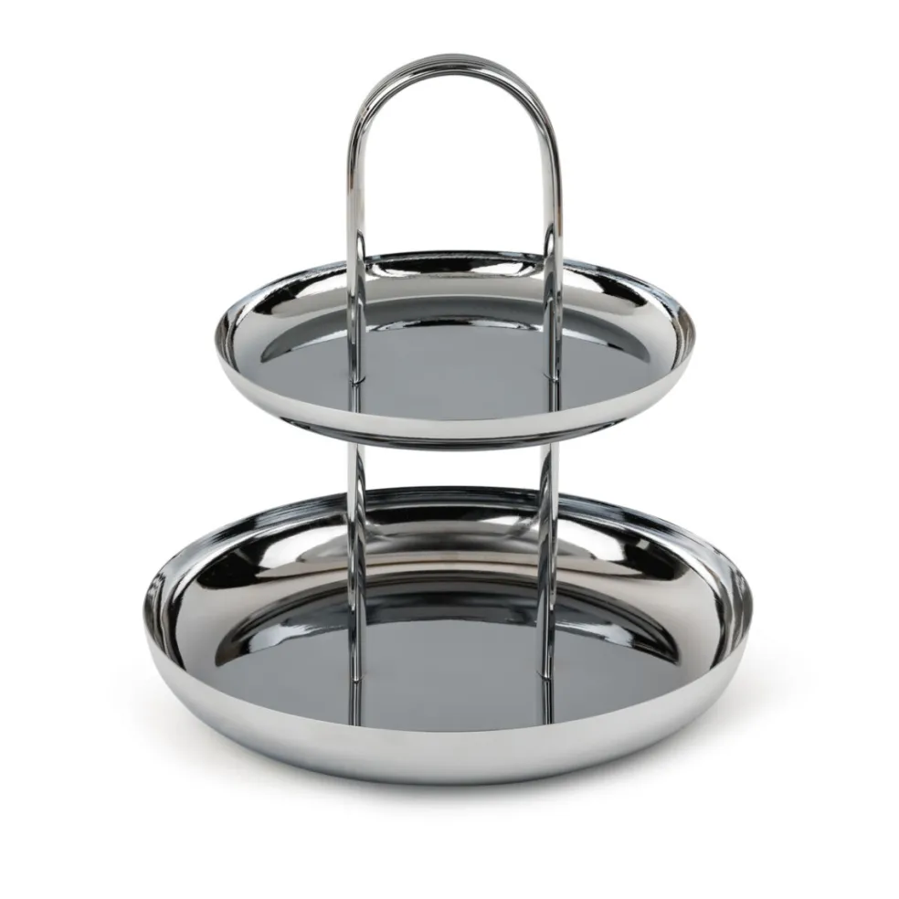 Bandeja para servir de acero inox Zilverstad