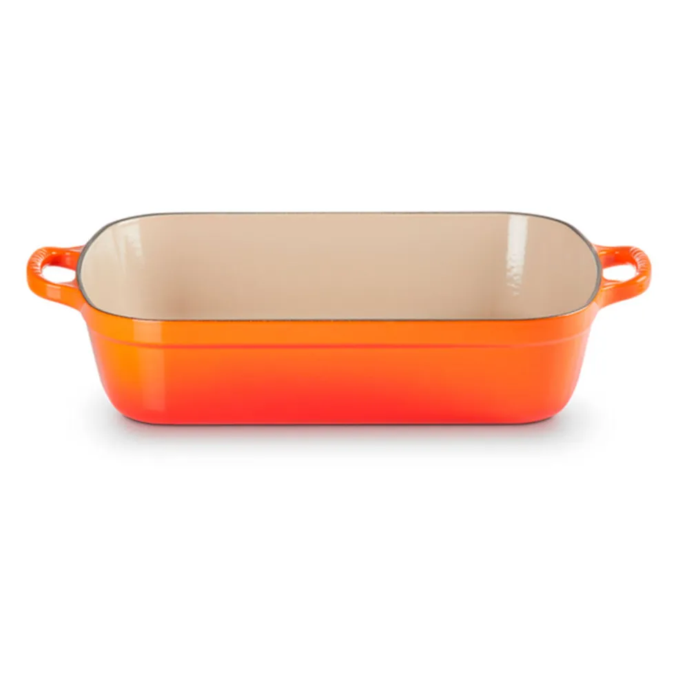 Bandeja rectangular de hierro fundido Le Creuset