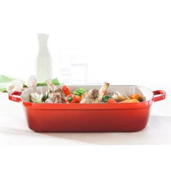 Bandeja rectangular de hierro fundido Le Creuset