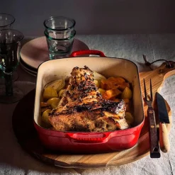 Bandeja rectangular de hierro fundido Le Creuset