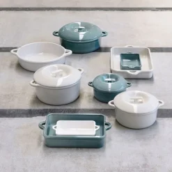 Bandeja rectangular de porcelana francesa Bombance Revol