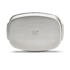 Bandeja rectangular honda para horno de acero inoxidable De Buyer