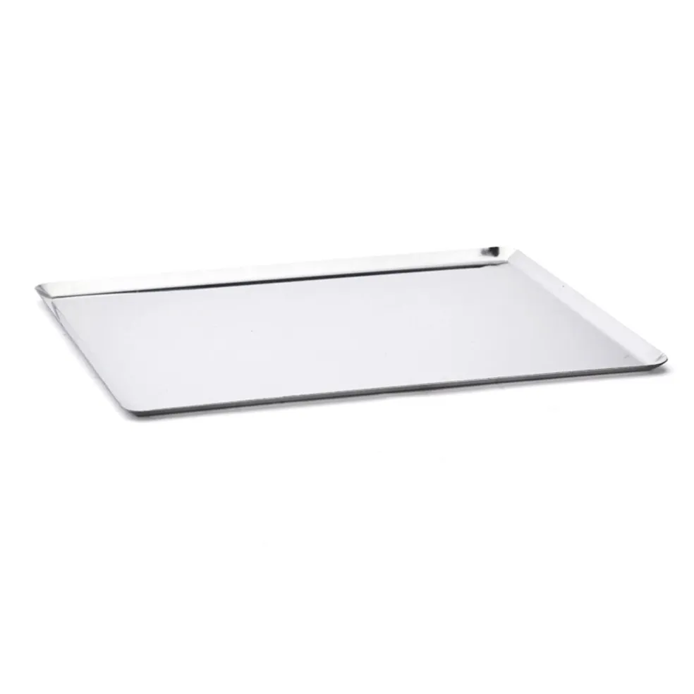 Bandeja rectangular lisa acero inox De Buyer