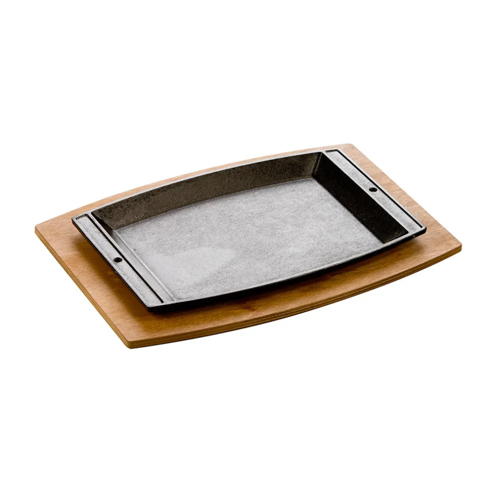 Bandeja rectangular para horno de hierro Lodge