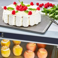 Bandeja rectangular perforada acero inox De Buyer