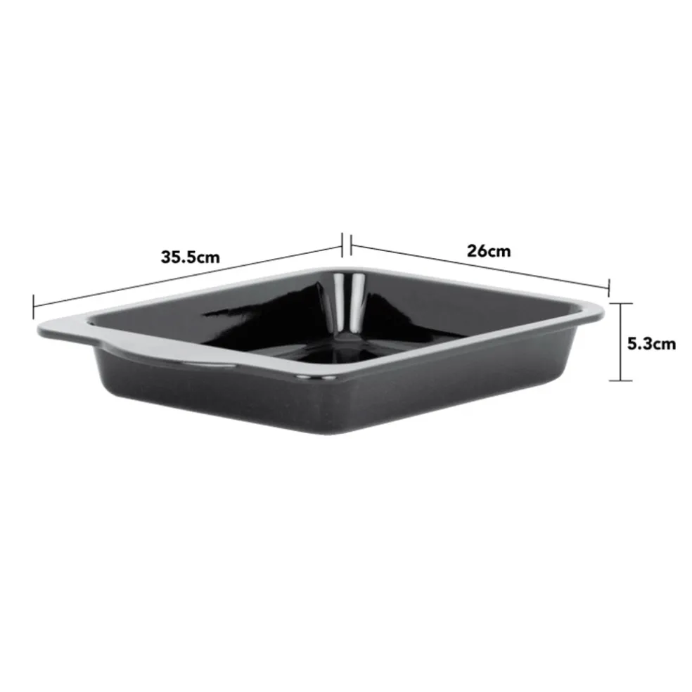 Bandeja rustidera alta esmaltada Wham® Enamel