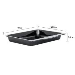 Bandeja rustidera alta esmaltada Wham® Enamel