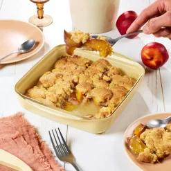Bandejas de hornear de cristal con tapa Pebbly