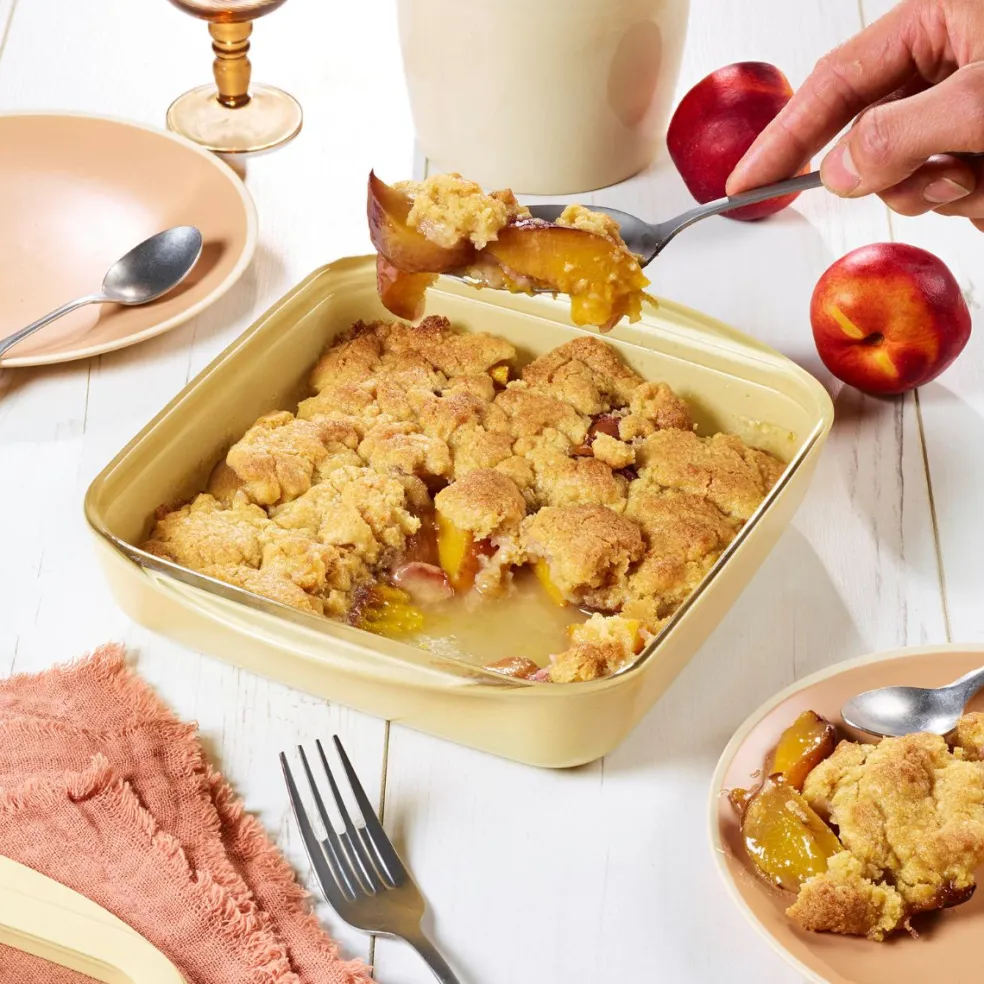 Bandejas de hornear de cristal con tapa Pebbly