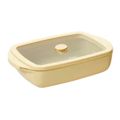 Bandejas de hornear de cristal con tapa Pebbly