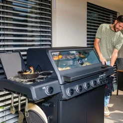Barbacoa de gas AllFlame Hero 6 Rösle