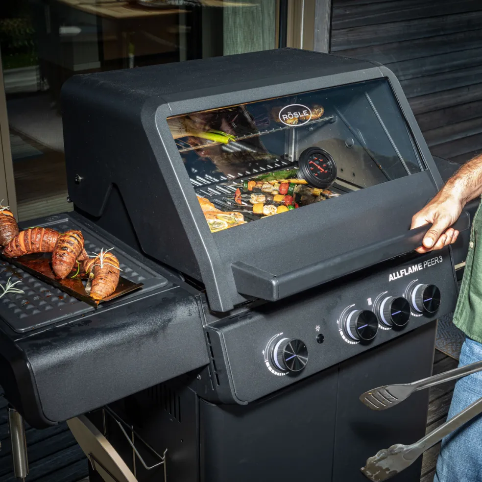 Barbacoa de gas AllFlame Peer 3 Rösle