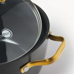 Batería de cocina cerámica 6 piezas Padova Reserve Black GreenPan