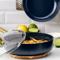 Batería de cocina cerámica 6 piezas Padova Reserve Black GreenPan