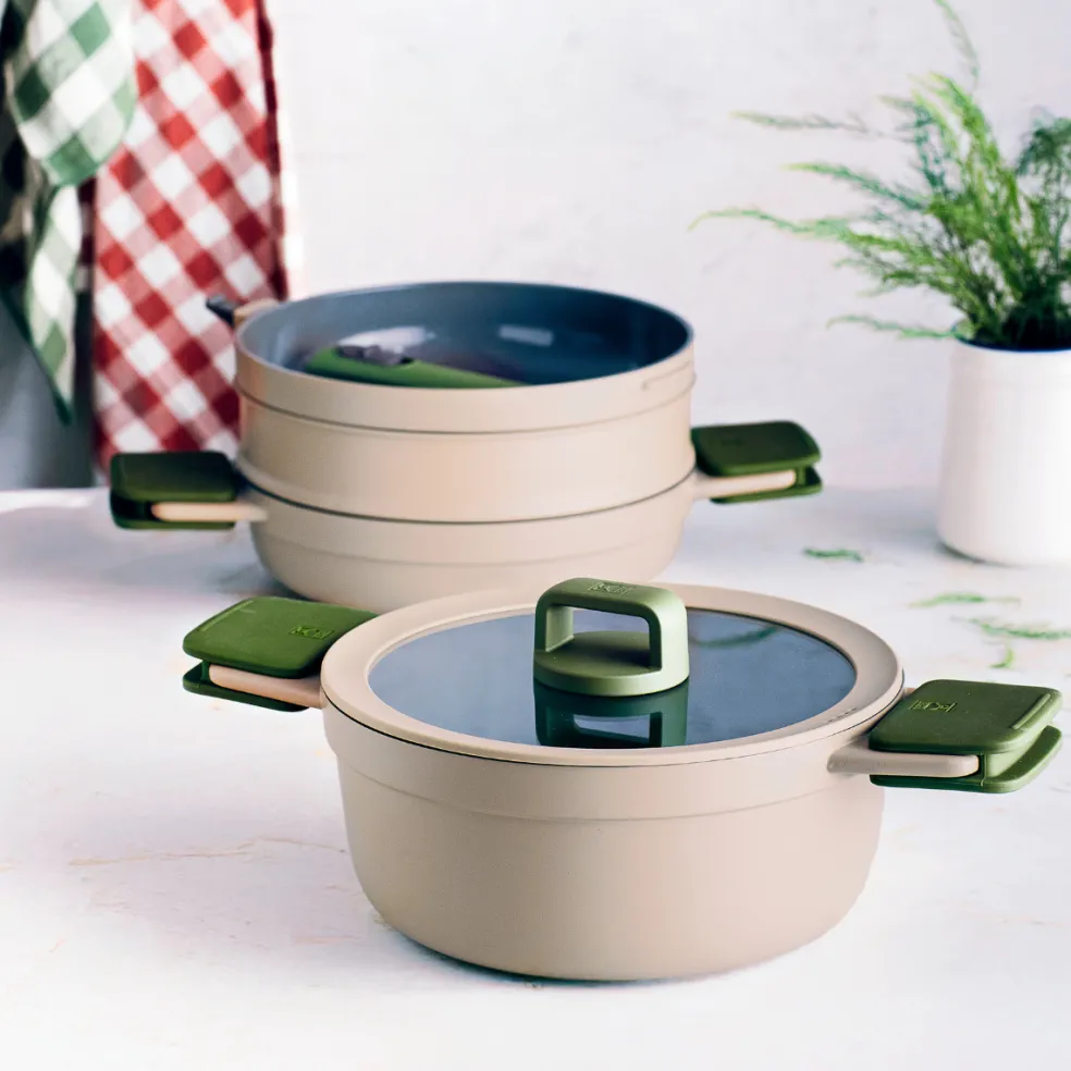 Batería de cocina cerámica 5 piezas Compac Pro Ceramic Bra