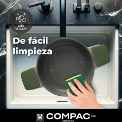 Batería de cocina cerámica 5 piezas Compac Pro Ceramic Bra