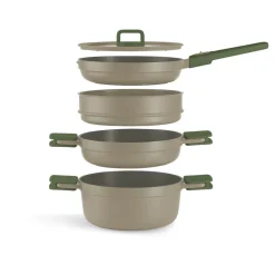 Batería de cocina cerámica 5 piezas Compac Pro Ceramic Bra